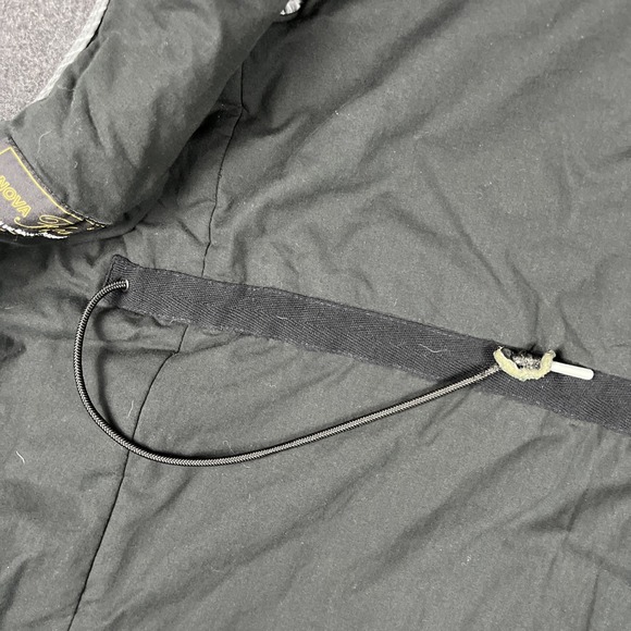 Banana Republic Jacket Mens M Gray Italian Wool Cashmere Full Zip Lined Pea Coat - Picture 10 of 16